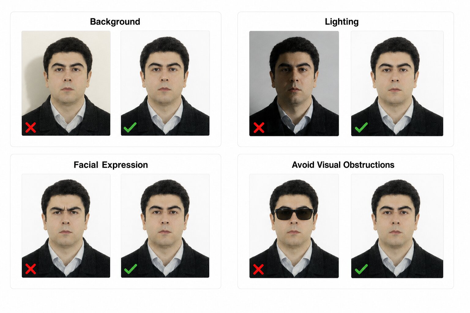 Armenia Evisa Passport Photo Dos And Donts
